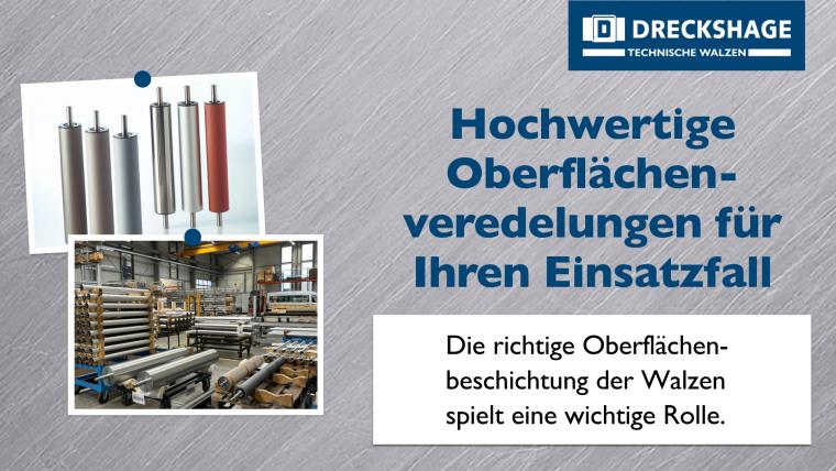 Hochwertige Oberflächenveredelungen für Ihren Einsatzfall