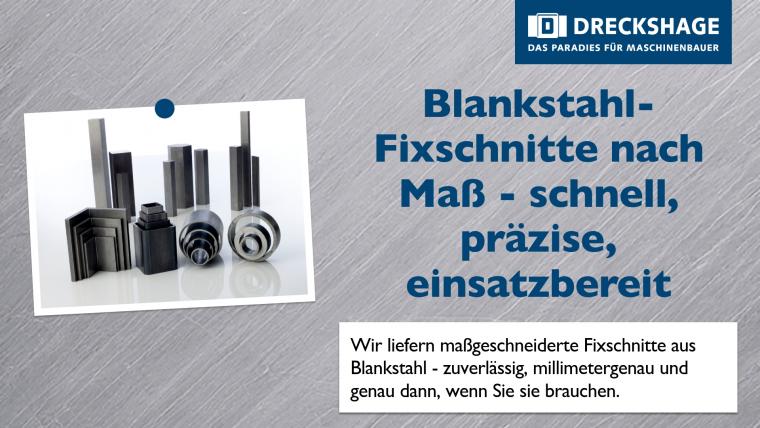 Fixschnitte aus Blankstahl – Präzision ohne Warten!